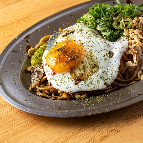 焼きそば - Yakisoba with egg